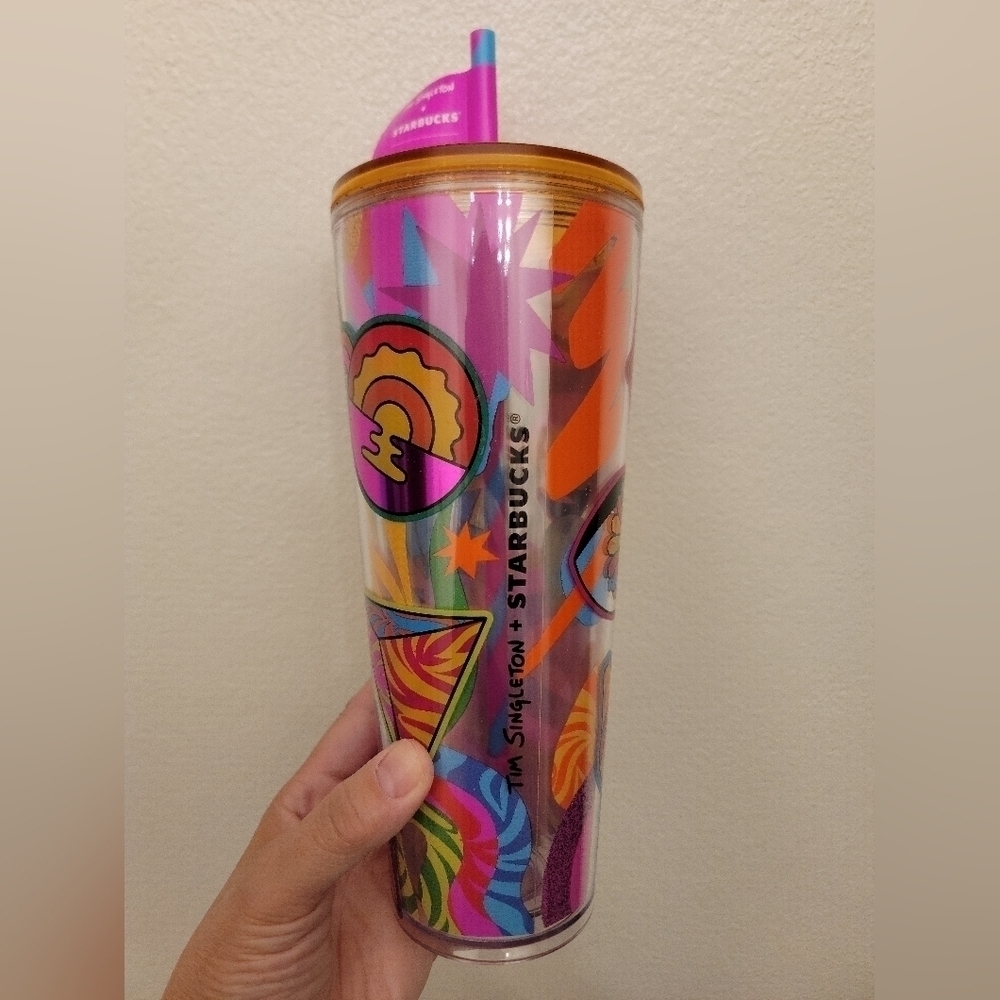 NWT Starbucks with Tim Singleton Pride 2023 Collab Tumbler